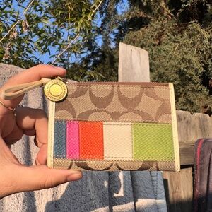 Coach Card Holder legacy Line